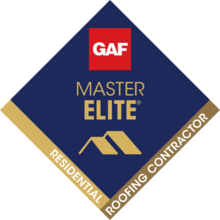 GAF Master Elite certified roofer award